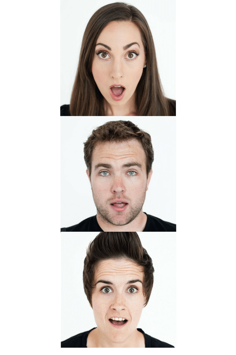 Human Facial Expressions Chart