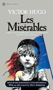An image of the cover of one of the good books you should read in 2023 called Les Misérables by Victor Hugo