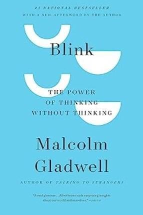 An image of the cover of one of the good books you should read in 2023 called Blink by Malcolm Gladwell.