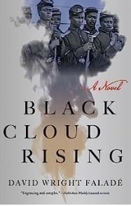 An image of the cover of one of the good books you should read in 2023 called Black Cloud Rising by David Wright Falade