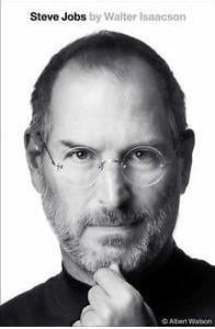 An image of the cover of one of the good books you should read in 2023 called Steve Jobs by Walter Isaacson