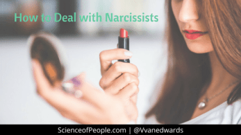 dealing with narcissists