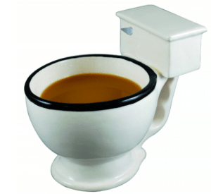 funny toilet mug