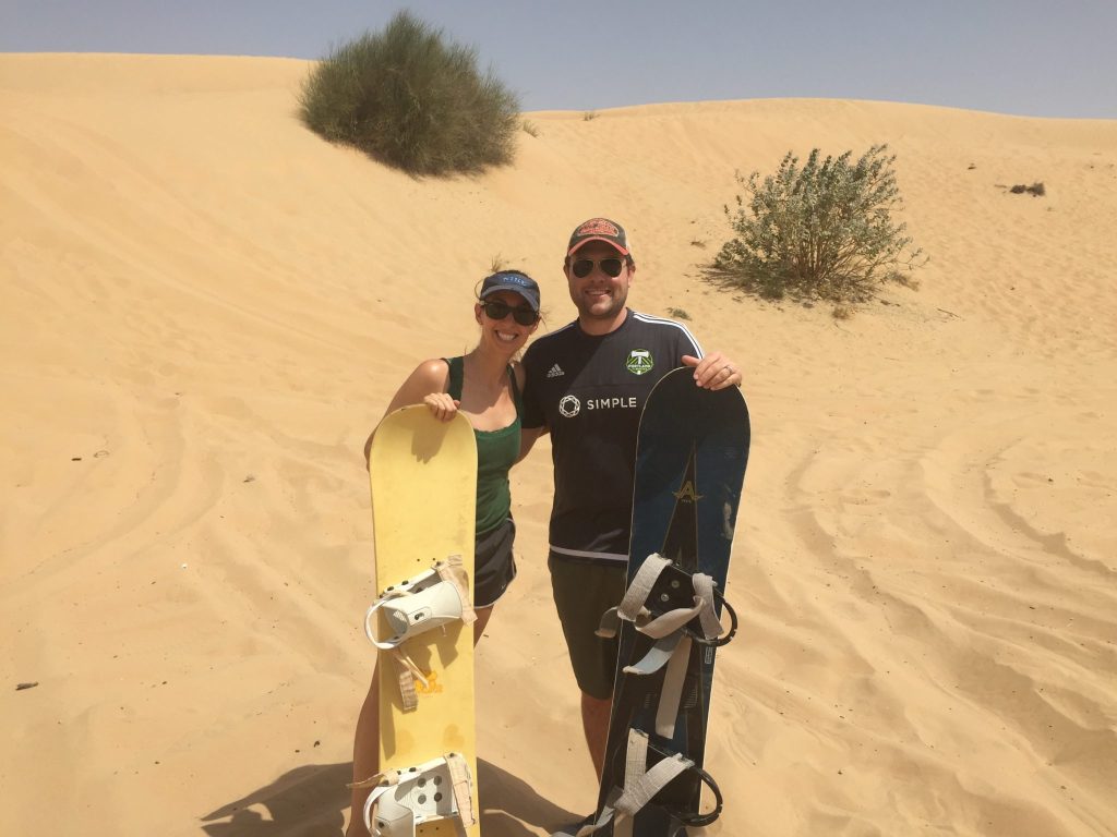 sandboarding, bucket list