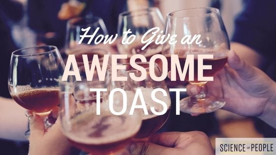 give a toast