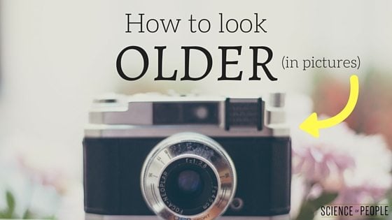 Look Older in Pictures