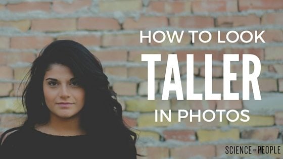 Look Taller in Pictures