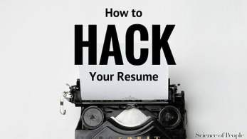 hack your resume