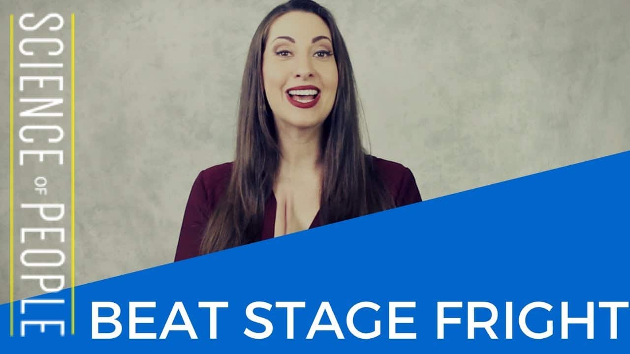 symptoms of stage fright