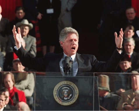 Clinton inauguration speech
