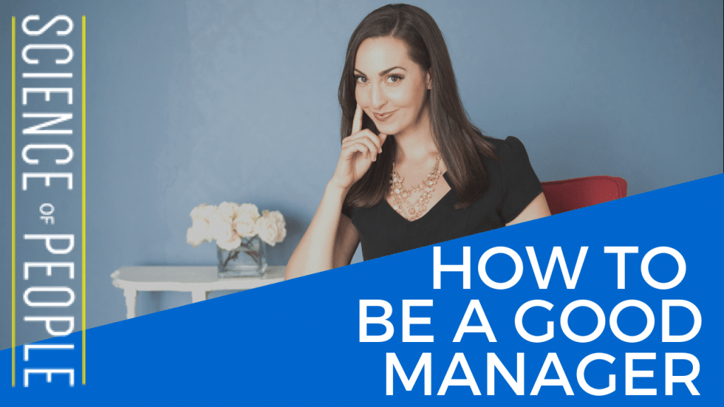 How to Be a Good Manager