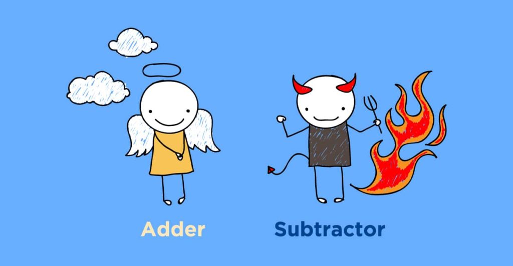 LinkedIn adder and subtractor