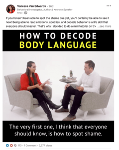 Vanessa on How to Decode Body Language