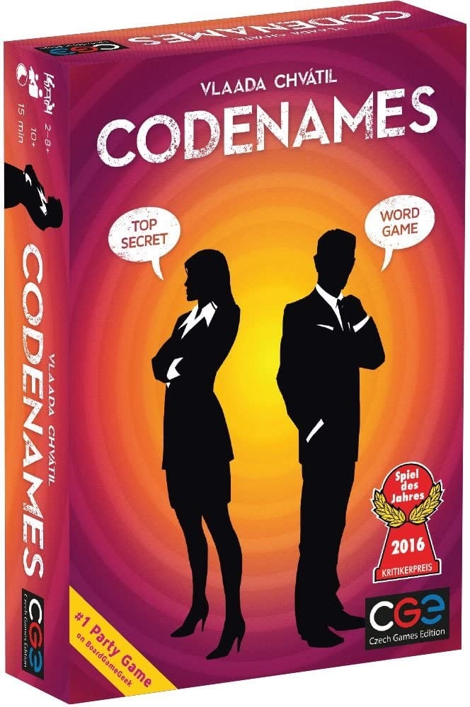 Codenames educational board game