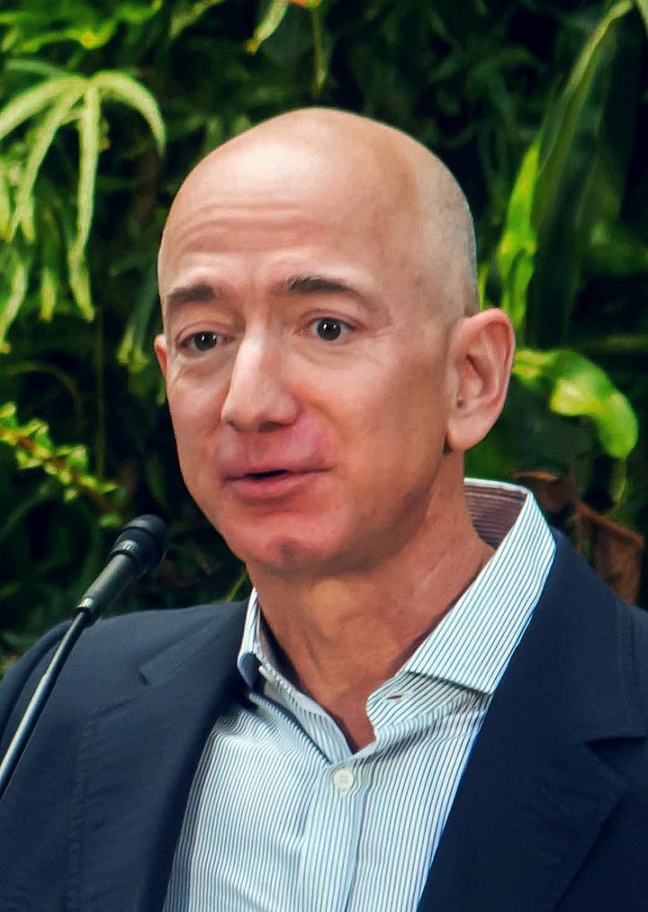 Jeff Bezos, the #5 most powerful person on Forbes' list