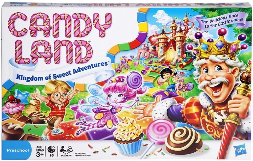 Candyland board game for children