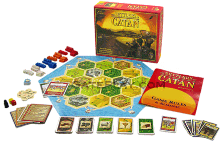 Settlers of Catan board game