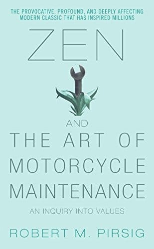 Zen and the art of motorcycle maintenance book cover