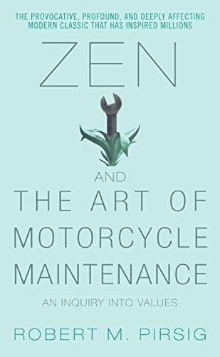 Zen and the art of motorcycle maintenance book cover