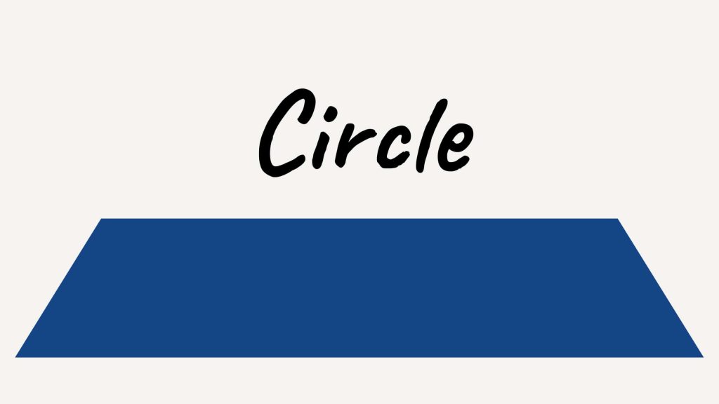 The 2nd part of the pyramid, the Circle