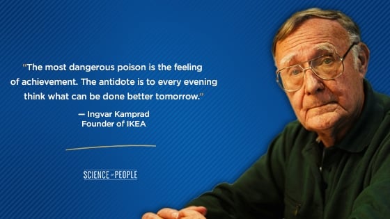 Ingvar Kamprad's quote on C-level executives