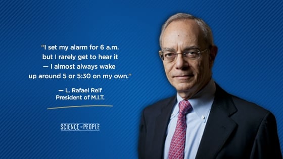 L. Rafael Reif's quote on CEOs