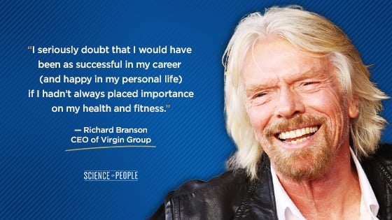 Richard Branson's quote on C-level executives