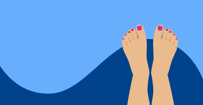 Play footsie means to flirt with someone by secretly touching feet…