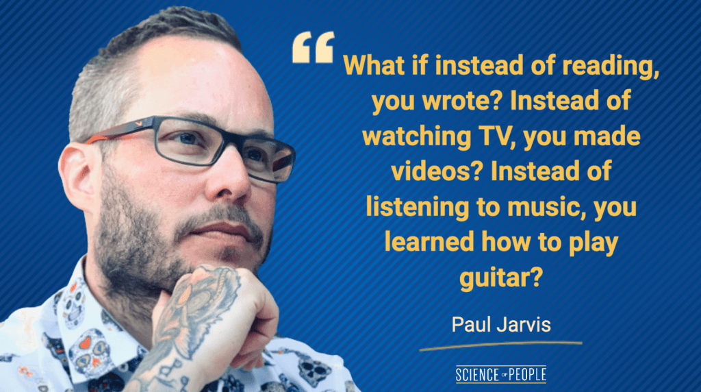 Paul Jarvis quote