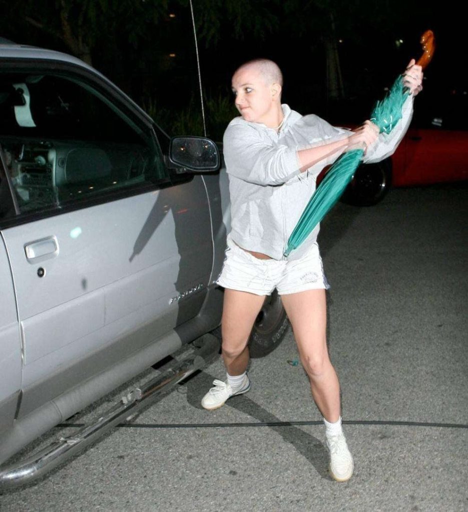 Britney Spears in the Battle Stance