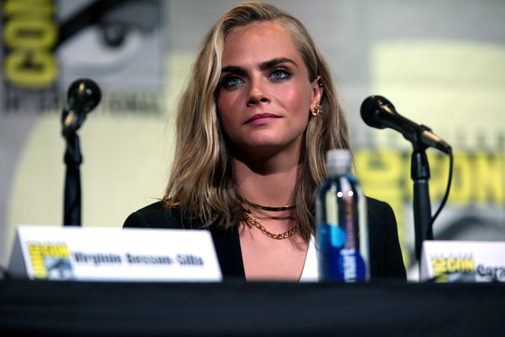 Cara Delevigne's resting bitch face