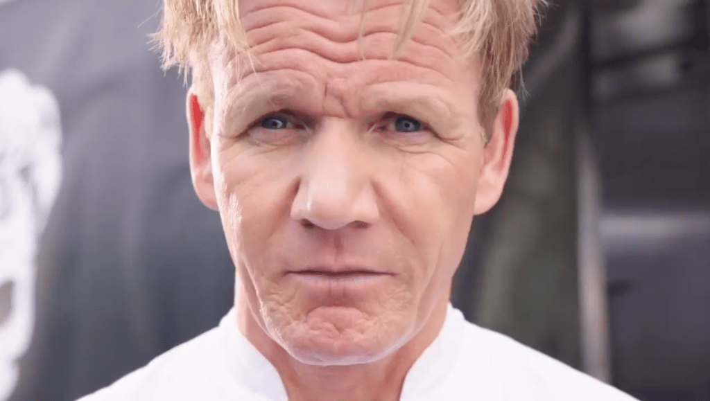 Gorddon Ramsay's resting bitch face