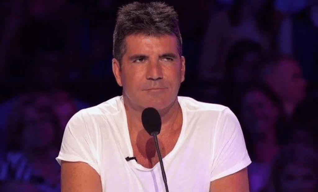 Simon Cowell's resting bitch face