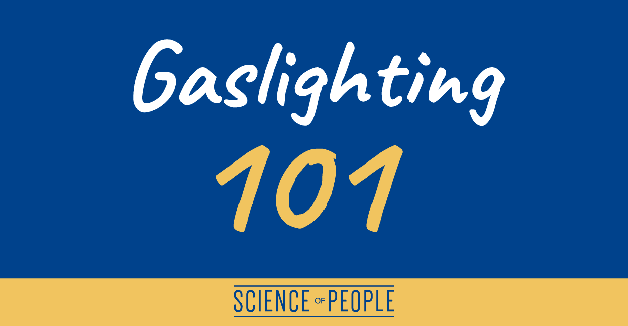 Gaslighting 101