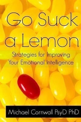 The book cover of Go Suck a Lemon.