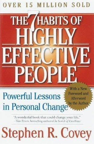 The book cover of The Habits of Highly Effective People.