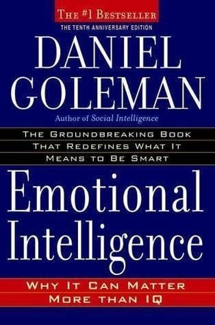 The book cover of Emotional Intelligence by Daniel Coleman.