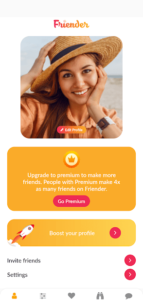 Friender app