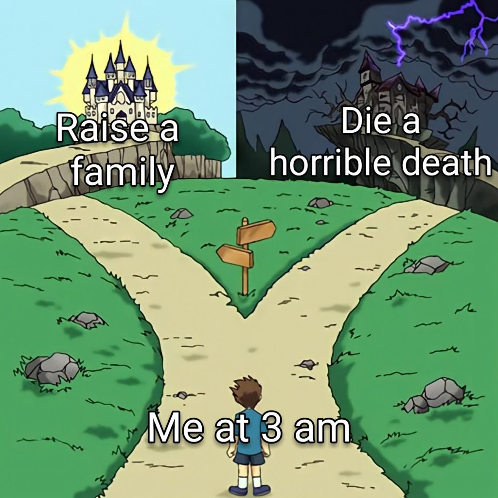 Raise a Die a
family horrible death meme