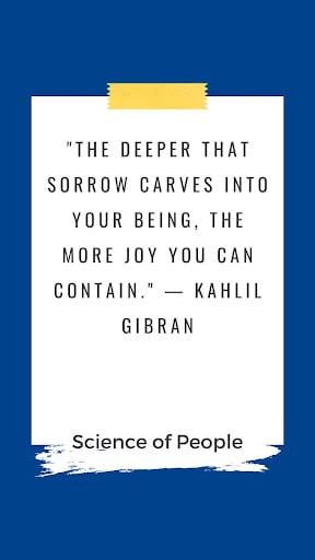 A quote about life by Kahil Gibran
