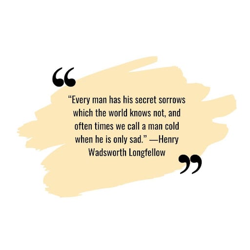 A quote about life by Henry Wadsworth Longfellow