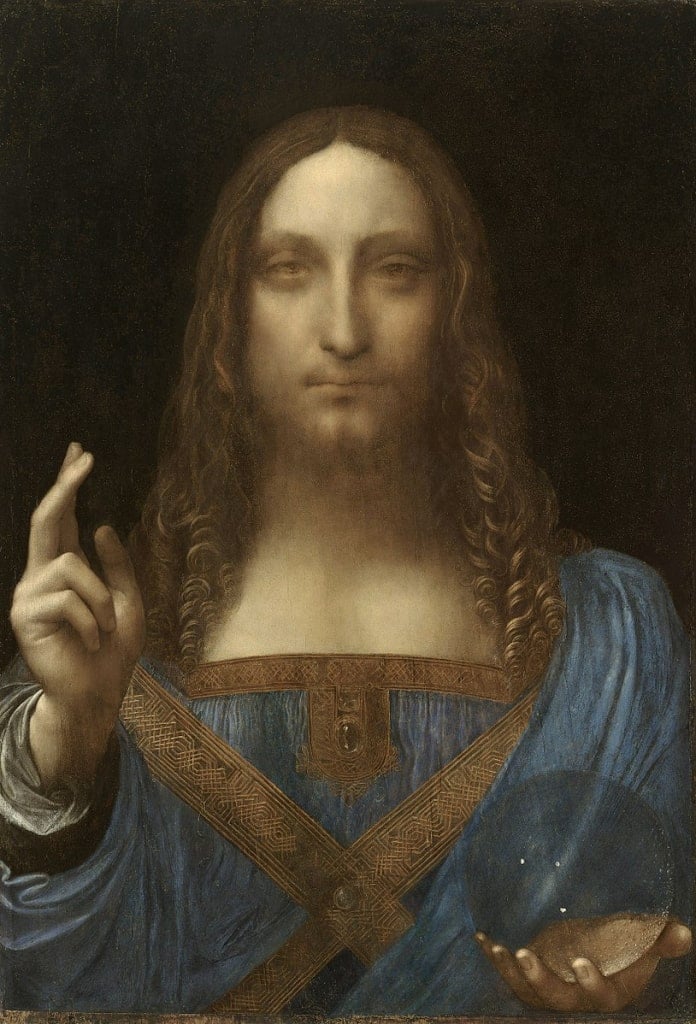 Leonardo Da vinci's Salvatore Mundi Painting
