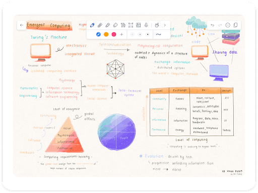 An image of the app Notability, which is one of the best journaling apps. It's great if you want to learn how to journal.