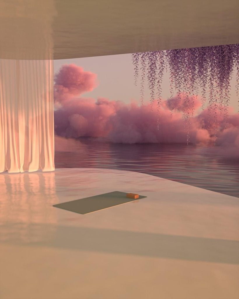 Dreamy Yoga Room