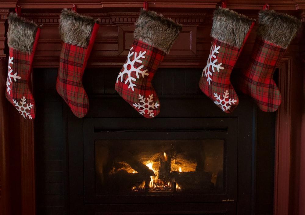 christmas socks hanging