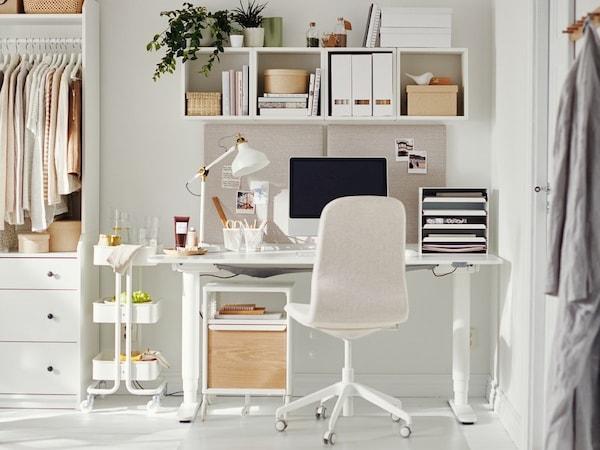 Organized Ikea Office