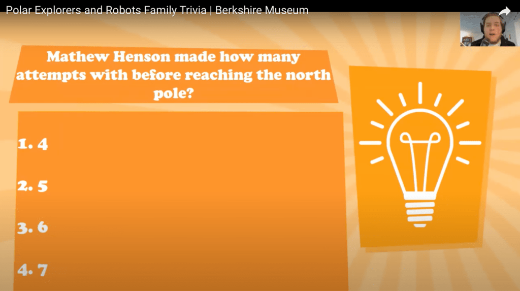 Berkshire Museum trivia games