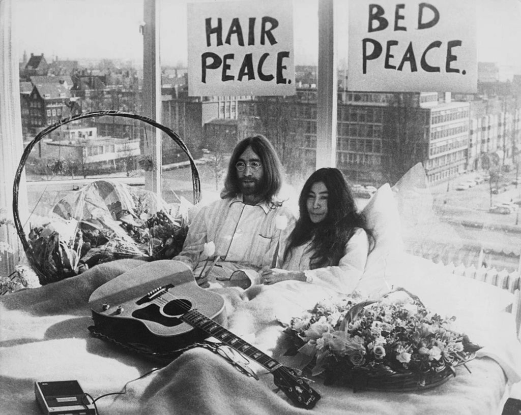 John Lennon and Yoko Ono