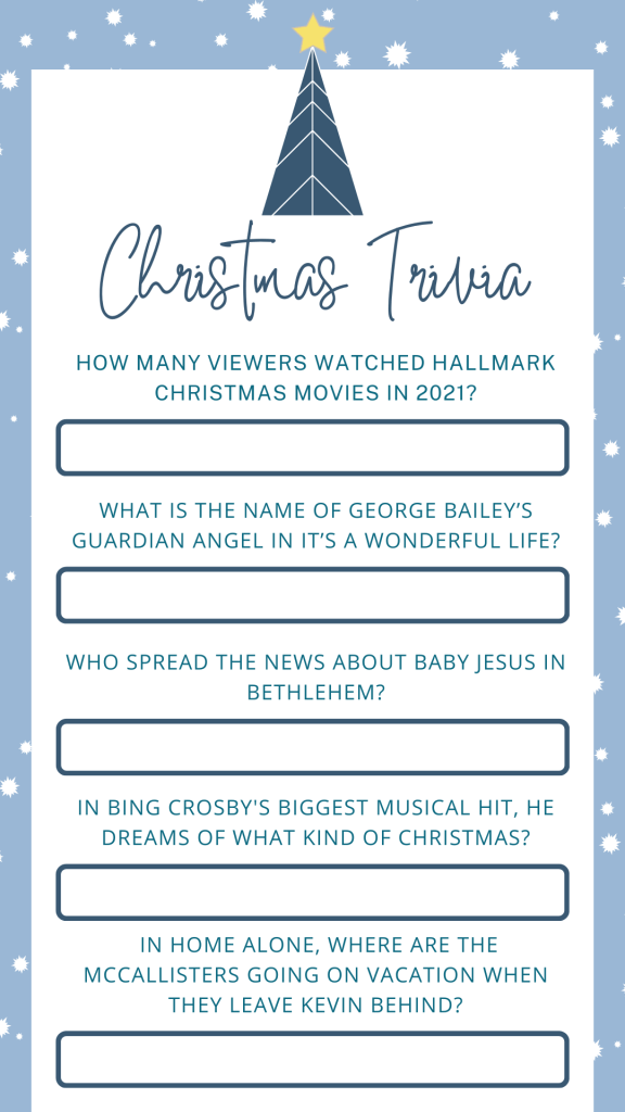 Christmas trivia games