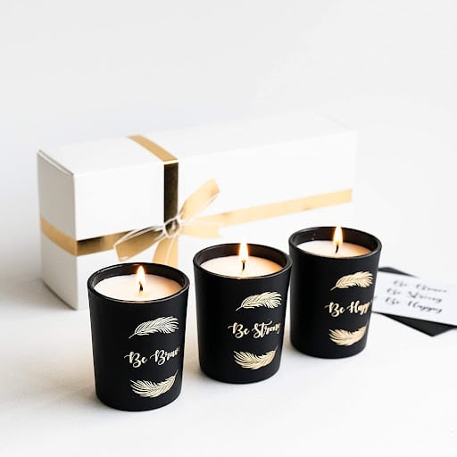 Candle Gift Set retirement gift for women